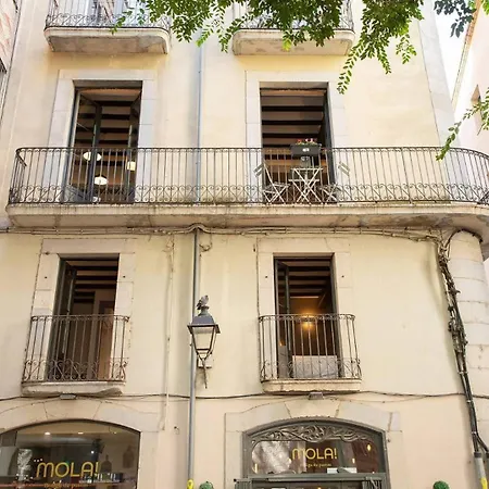 Lägenhet Old Town Duplex With Character Girona